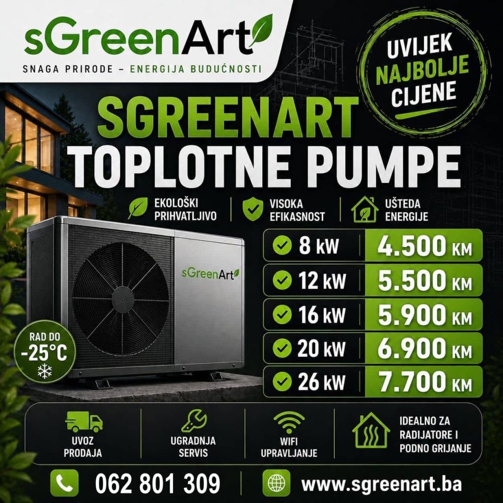 TOPLOTNE PUMPE SGREEN ART
