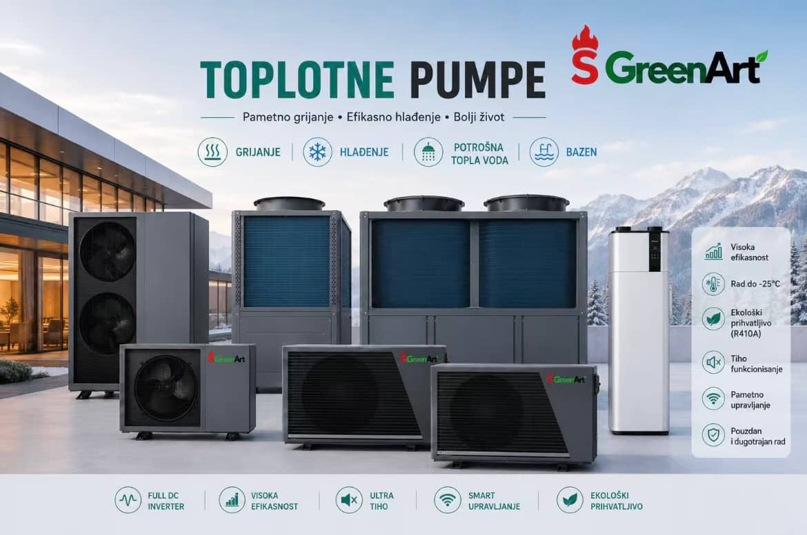 TOPLOTNE PUMPE SGREEN ART