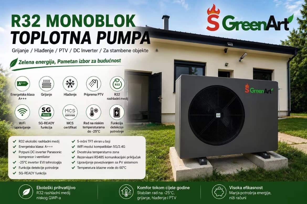 TOPLOTNE PUMPE SGREEN ART
